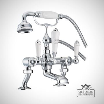 Bath Mixer Wall Swt022ch Bath Mixer Taps With Cranked Legs With Pvd Finish Chrome