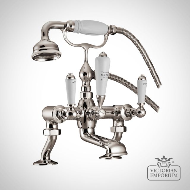 Bath Mixer Wall Swt022n Bath Mixer Taps With Cranked Legs With Pvd Finish Nickel