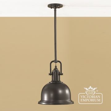 Parker mini pendant in dark bronze