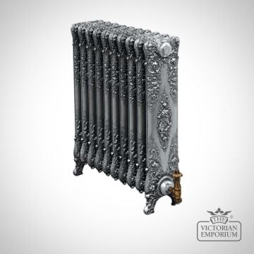 St Mark Cast Iron Radiator with Traditional Ornate Design - 800mm high