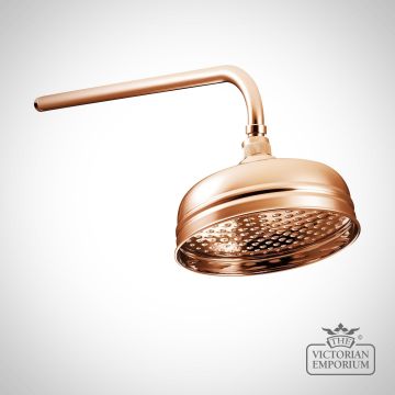 Swt013c Shower Rose Brass 8 With Pvd Finish Copper