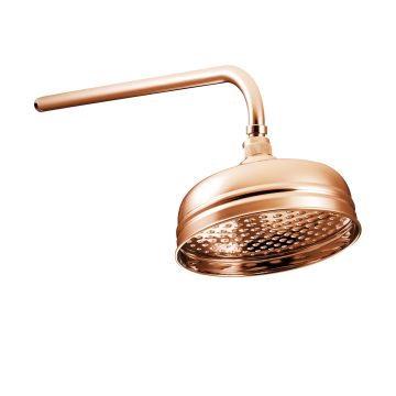 Swt013c Shower Rose Brass 8 With Pvd Finish Copper
