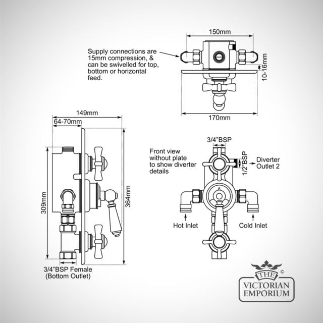 Shower Rail Swt004