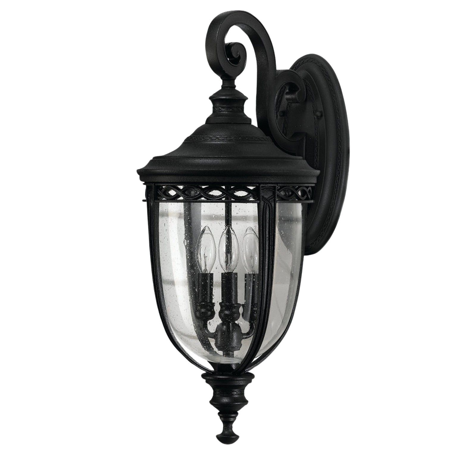 Bridle extra large wall lamp in black | Outdoor Wall Lights