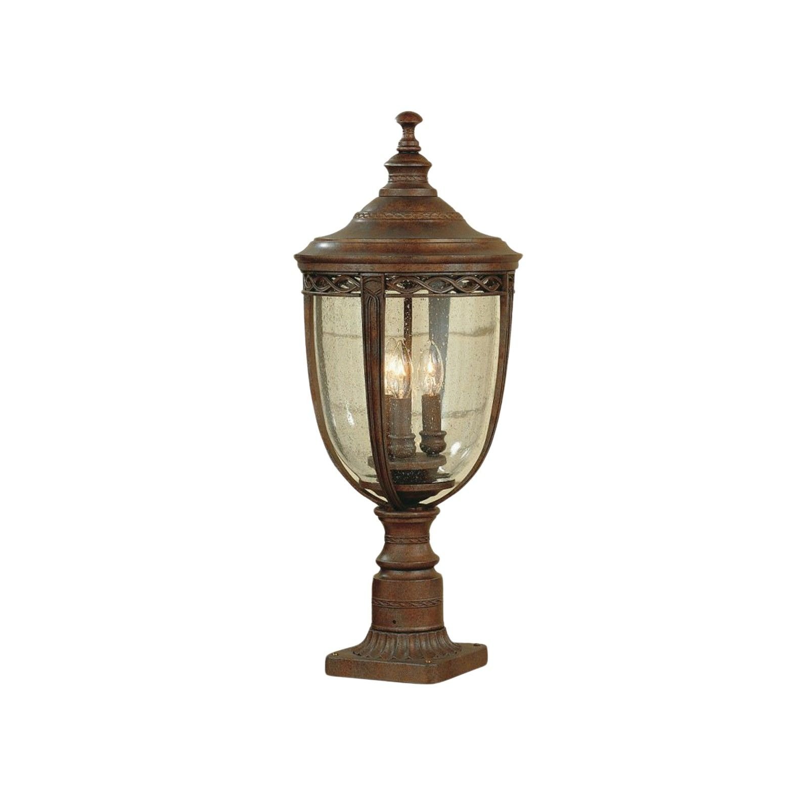 Bridle medium pedestal in british bronze finish