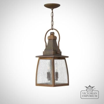 Montana Solid Brass Chain Lantern