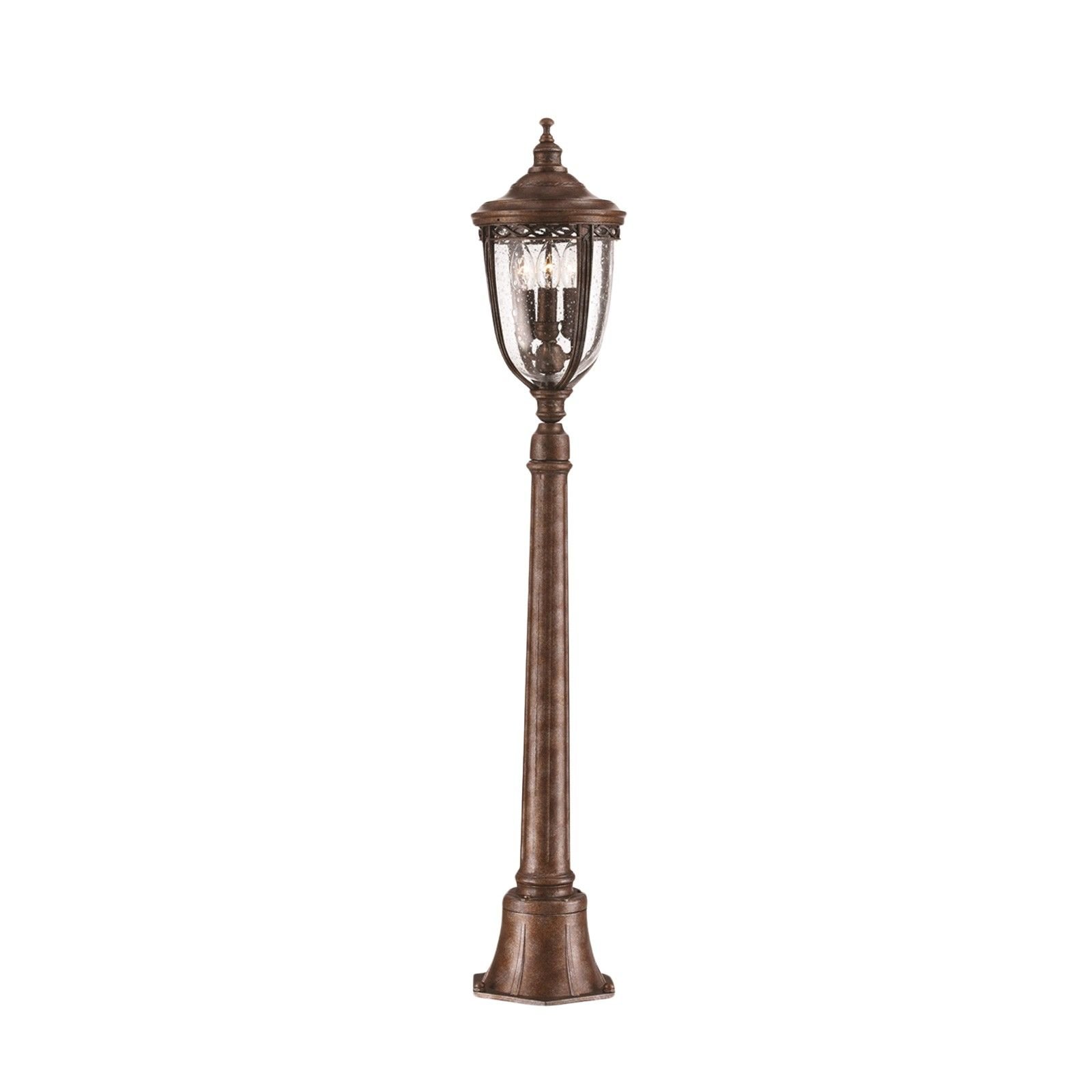 Bridle Medium Bollard Sized Lamp Post In Bronze Finish Bridle Medium Bollard Sized Lamp Post In British Bronze Finish