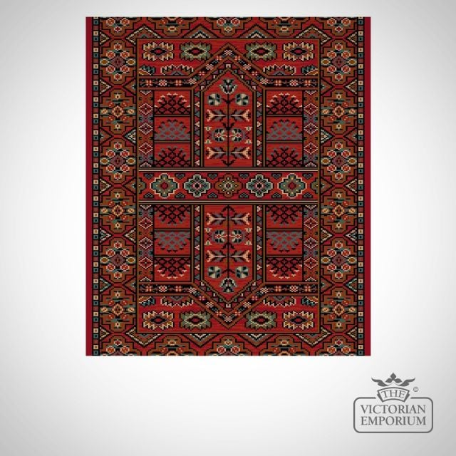 Victorian Stair Carpet Runner - style AV59109