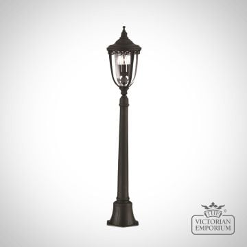 Bridle Medium Bollard Sized Lamp Post In British Bronze Finish