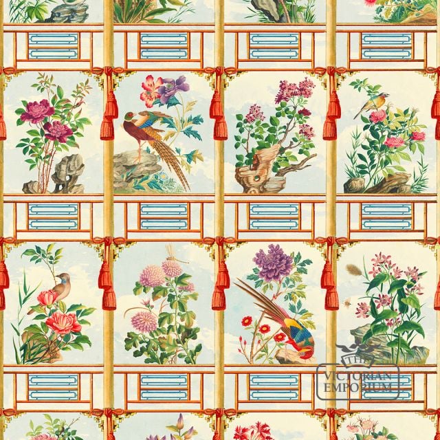 Flowering Wall Wallpaper
