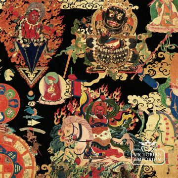 Tibetan Tapestry   Metallic Edition 146.1x93.6cm Wp20425