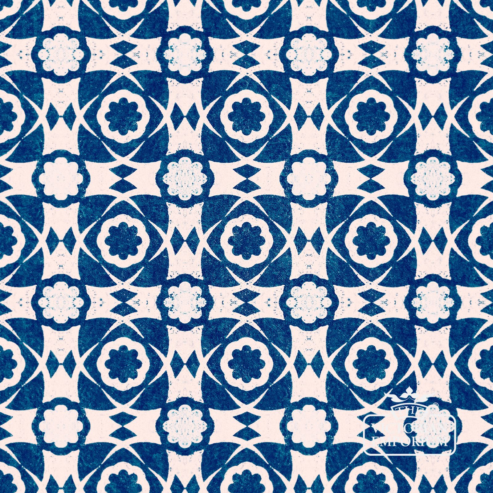 Aegean Tiles Wallpaper