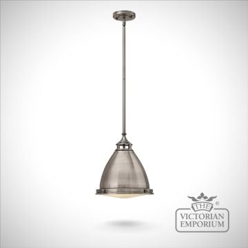 Amelie medium pendant - Aged Zinc