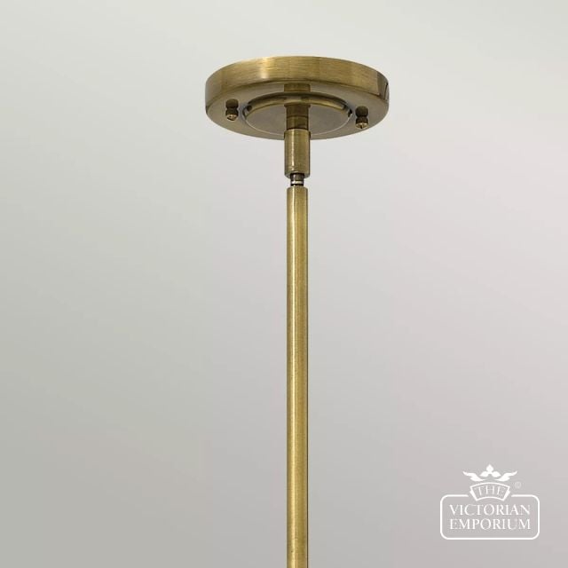 Amelia Medium Pendant Light Buckeye Bronze Restoriation Victorian Decorative Ceiling Lantern  Hk Amelia P M Rb Detail1