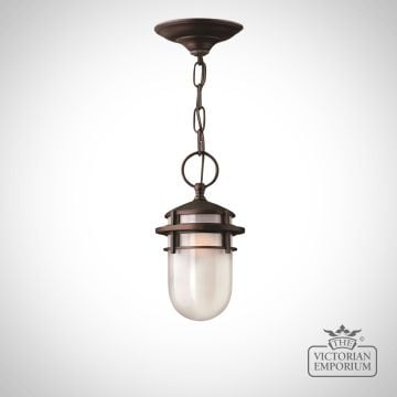 Reef Chain Lantern In Victorian Bronze