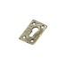Escutcheon-brass door -furniture key plate lock 19thcentry steampunk old classical victorian decorative-b1502