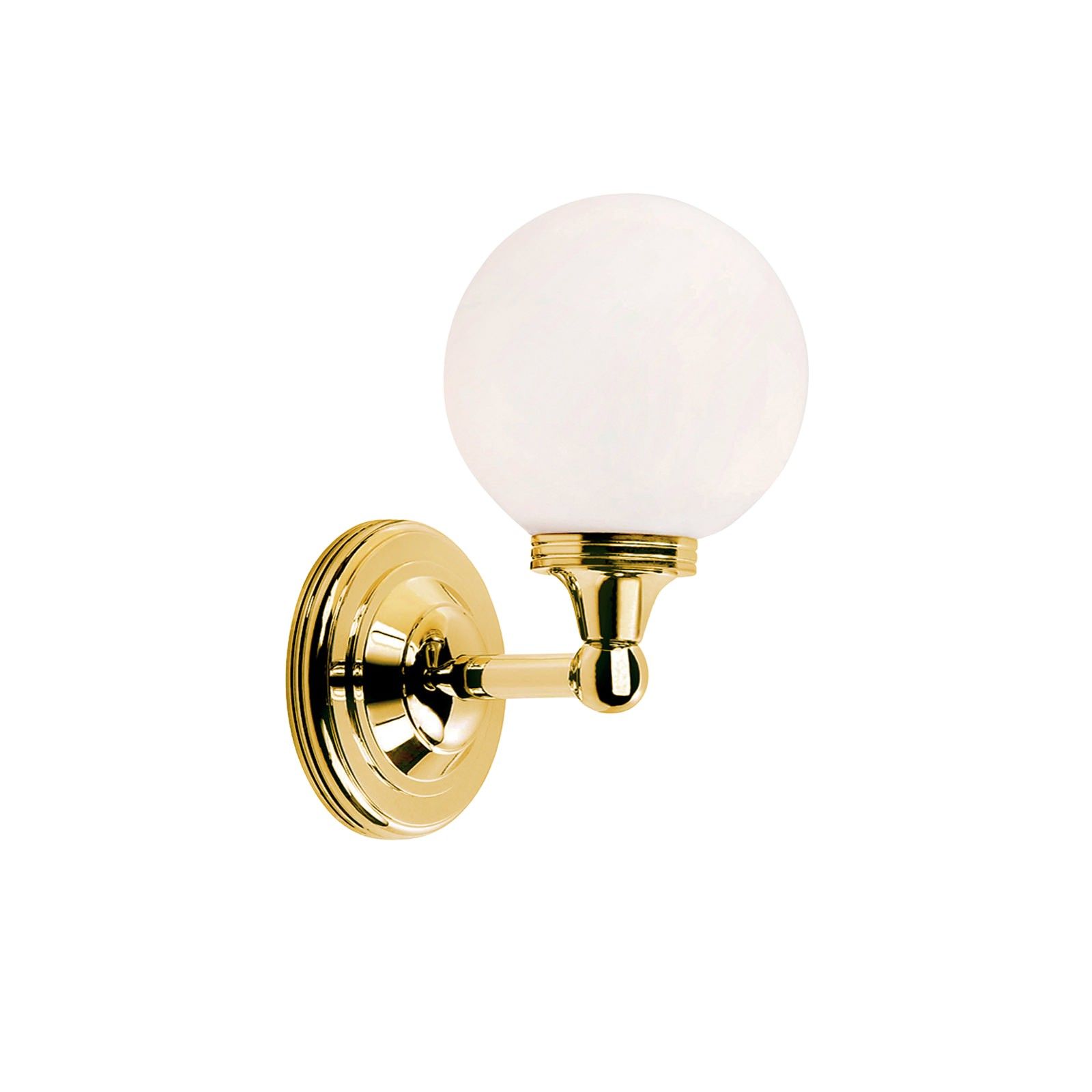 Bathroom wall light - Austin 4 in polished brass