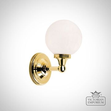 Bathroom Wall Light - Austin 4 In Polished Brass