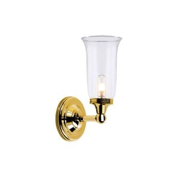Bathroom wall light - Austin 1 in polished chrome or nickel