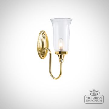 Bathroom Wall Light - Blake 2 In Polished Brass