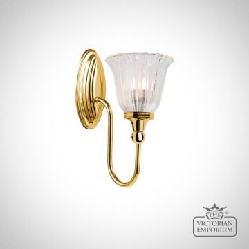 Bathroom Wall Light - Blake 1 In Polished Brass