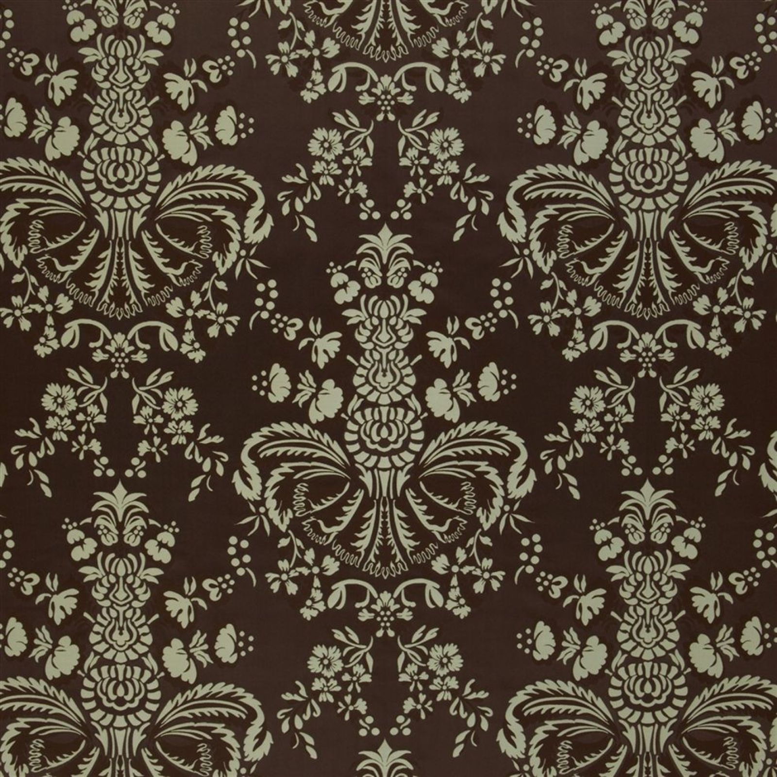 Briolette Fabric in Mahogany