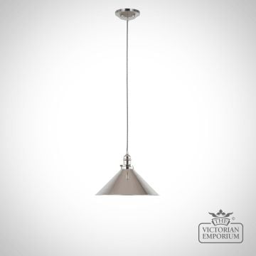 Provence Pendant Light In Polished Nickel