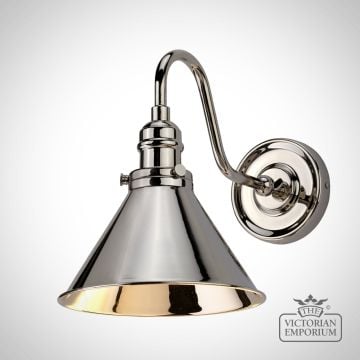 Provence Wall Light In Polished Nickel Pv1 Pn