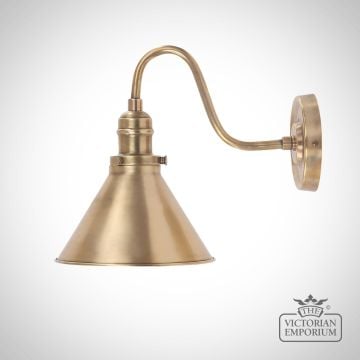 Provence Wall Light in Aged Brass