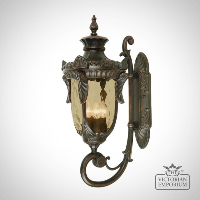 Ph1 L Ob  Philadelphia Up Wall Lantern In Old Bronze