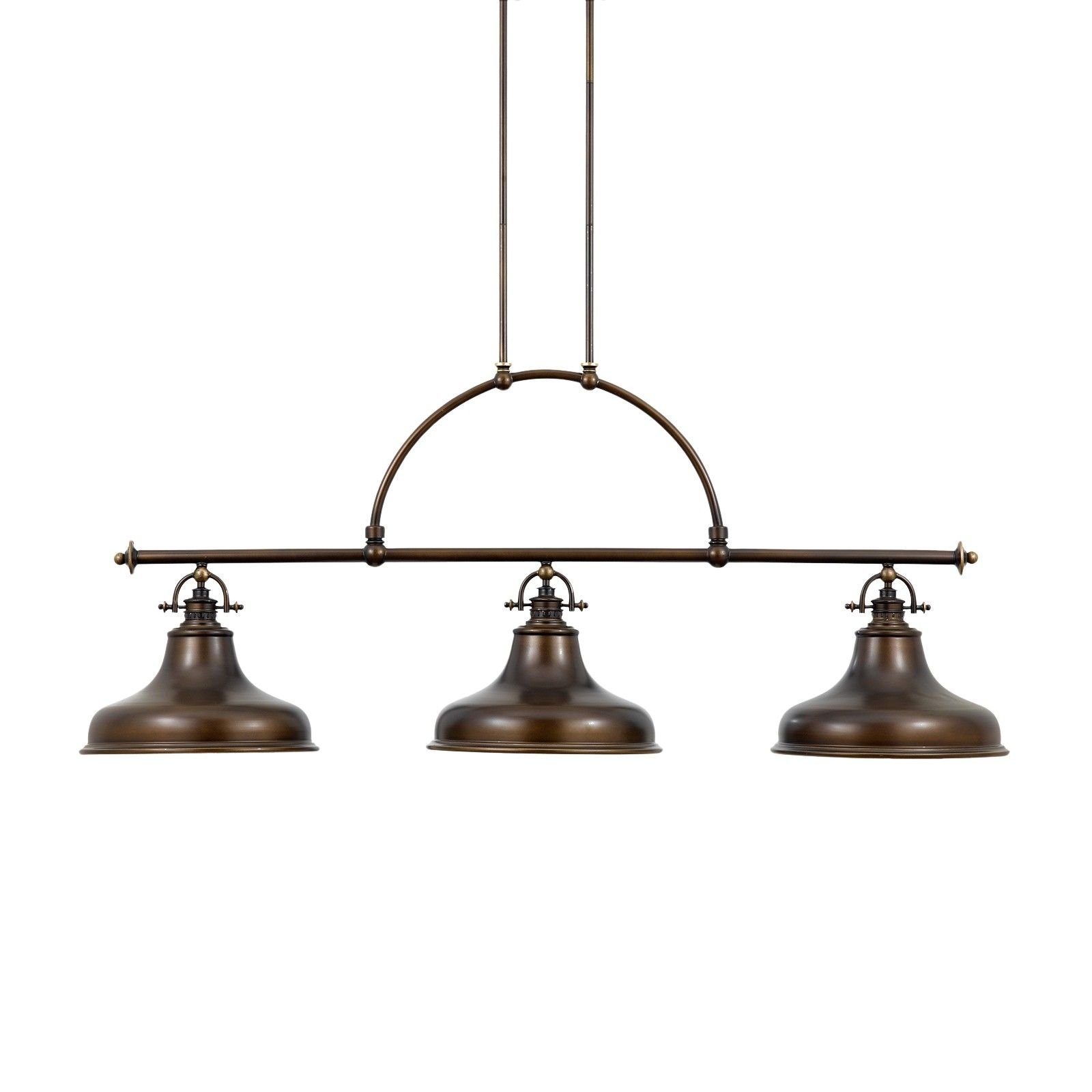 Emerey triple island light in Palladin Bronze