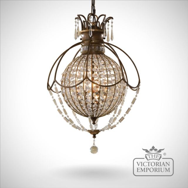 Bellini small 3 light chandelier
