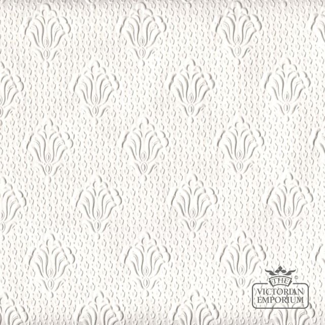 Anaglypta Wallpaper Edwardian Bud Design - Albert VE669