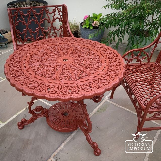 Castvictorianedwardian Garden Table Insitu 2