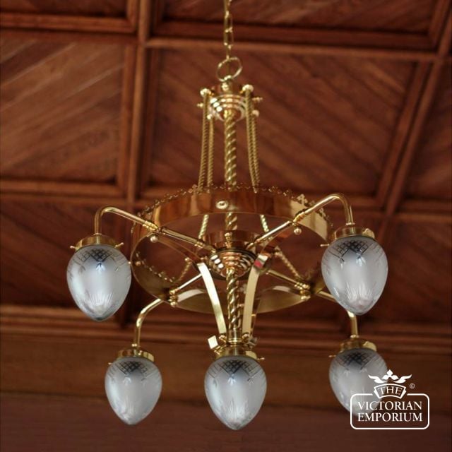 Killarney 4 Arm Chandelier 10257