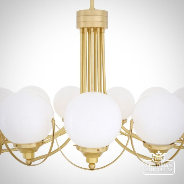 Wilmot Large Globe Chandelier With 11 Arms  Mlf314satbrsop 2