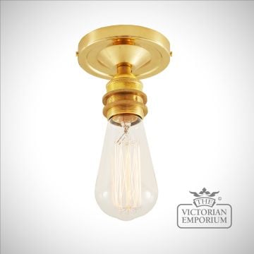 Ceiling Lamp Victorian Traditional Brass Mlcf109polbrs