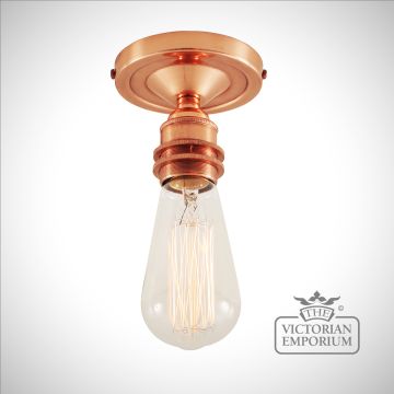 Ceiling Lamp Victorian Traditional Copper Mlcf109polcop