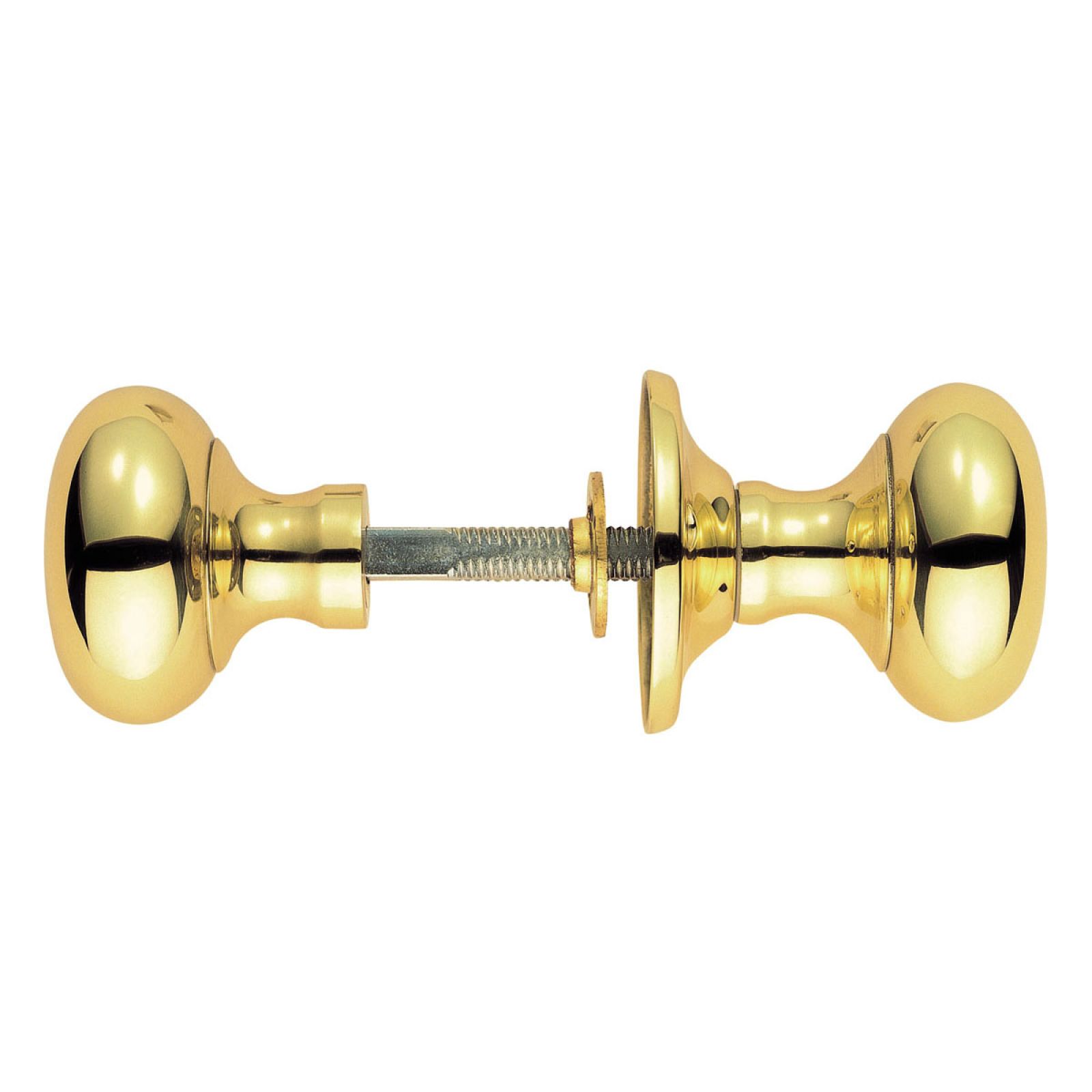 Victorian mortice rim knob  mushroom  51mm  Knobs