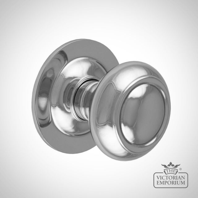 Centre Door Knob Polished Chrome  M51cp 1