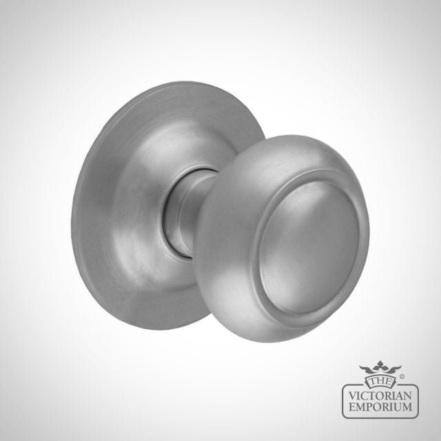 Centre Door Knob Satin Chrome  M51sc