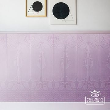 Anaglypta Dado Panels - Oriental Geometric Floral Design VE6700