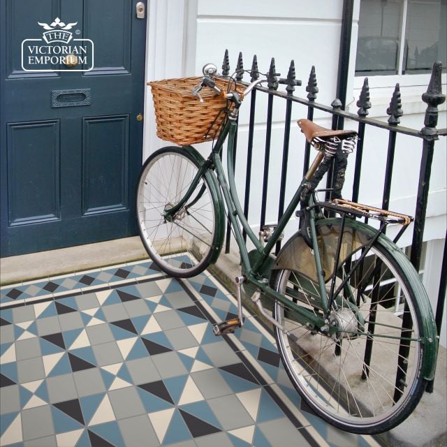 Victorian Mosaic Floor Tiles Insitu2 Tampere