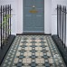 Victorian Mosaic Floor Tiles Insitu Richmond Green Bk