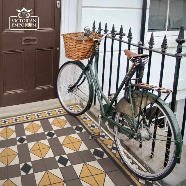 Victorian Mosaic Floor Tiles Insitu2 Brighton