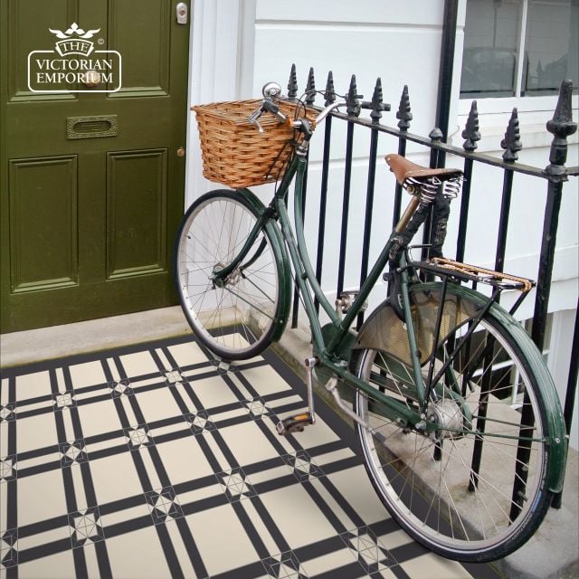Victorian Mosaic Floor Tiles Insitu2 Madrid