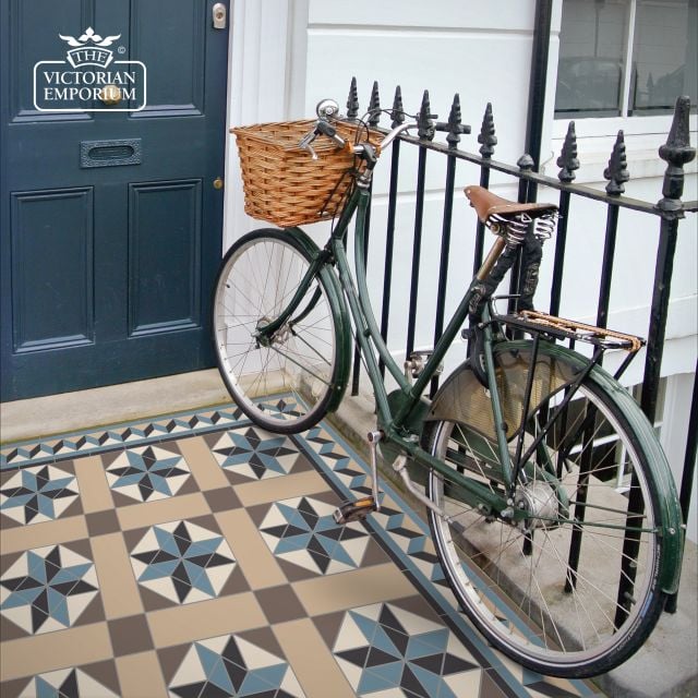 Victorian Mosaic Floor Tiles Insitu2 Minsk