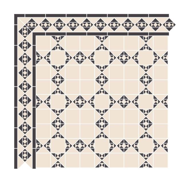 Victorian Mosaic Tile Munich 2 Z Gs