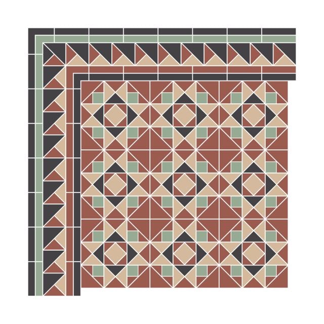 Victorian Mosaic Tile Nimes Z Gs