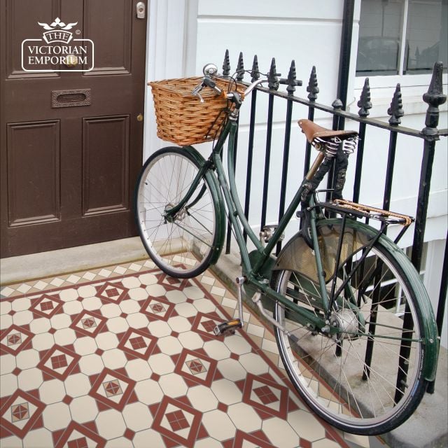 Victorian Mosaic Floor Tiles Insitu2 Odessa 2